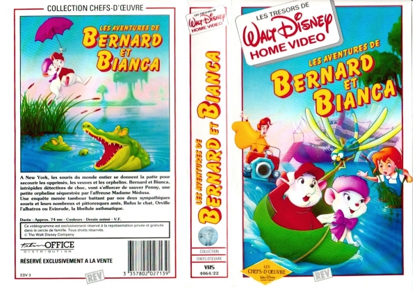 Adventures of Bernard and Bianca, The - video artwork