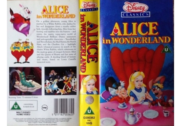 Alice in Wonderland (1951) - video artwork