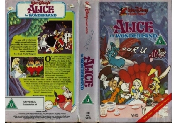 Alice in Wonderland (1951) - video artwork