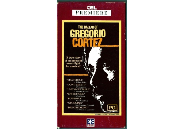 Ballad of Gregorio Cortez, The - video artwork