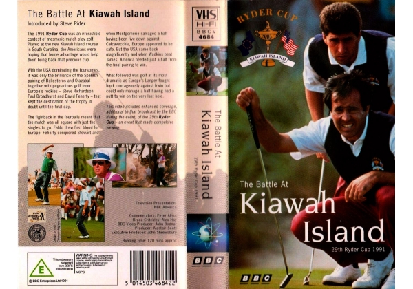 Battle of Kiawah Island - 29th Ryder Cup 1991, The - video artwork