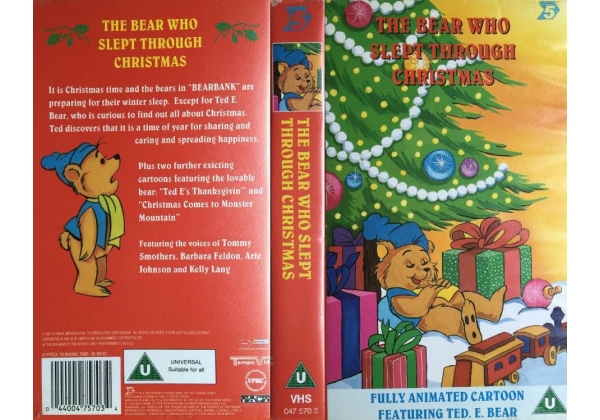 bear slept through christmas