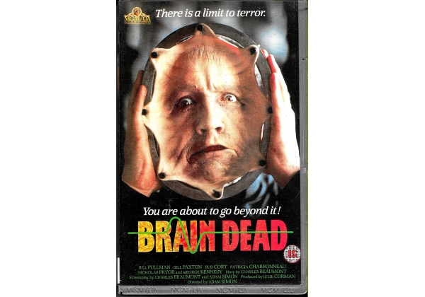 Brain Dead on MGM/UA (United Kingdom Betamax, VHS videotape)