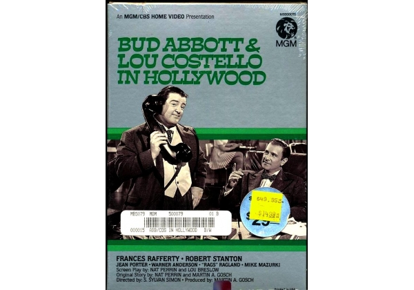 Budd Abbot & Lou Costello in Hollywood (1945) - video artwork