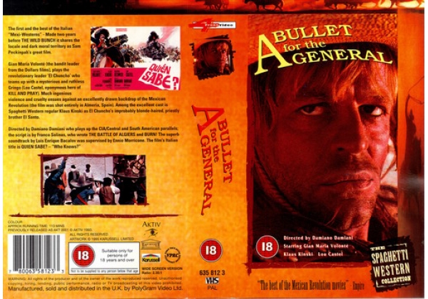 Bullet for the General, A - video artwork