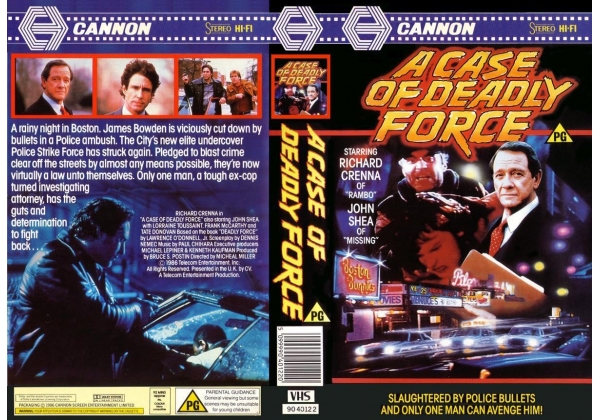 Case of Deadly Force, A - video artwork