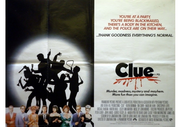 clue 海外版 Clue on CIC Video (United Kingdom Betamax, VHS videotape)