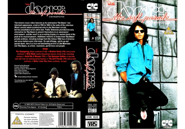 Doors: The Soft Parade, The - video artwork