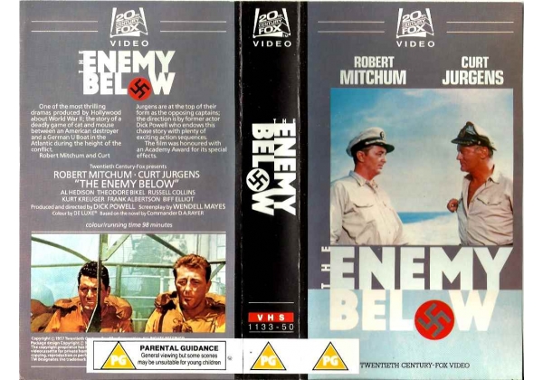 Enemy Below, The (1957) - video artwork