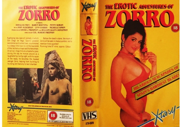 Erotic Adventures of Zorro, The - video artwork