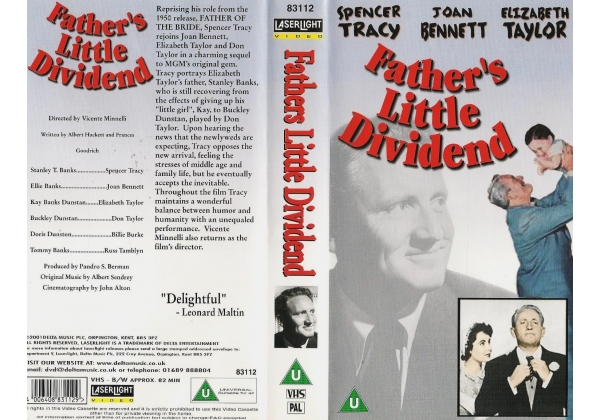 Fathers Little Dividend (1951) - video artwork