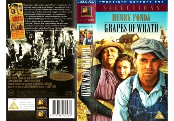 Grapes of Wrath, The (1940) - video artwork