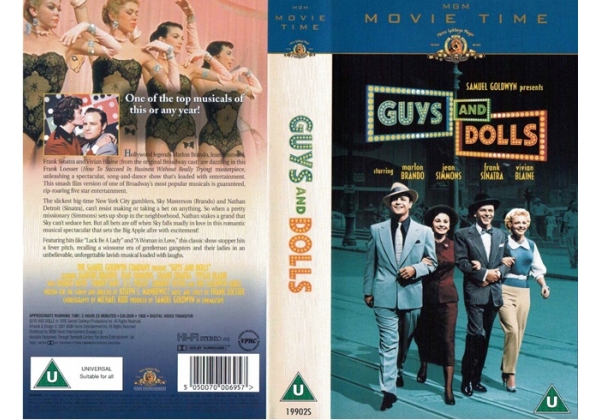 Guys & Dolls (1955) - video artwork