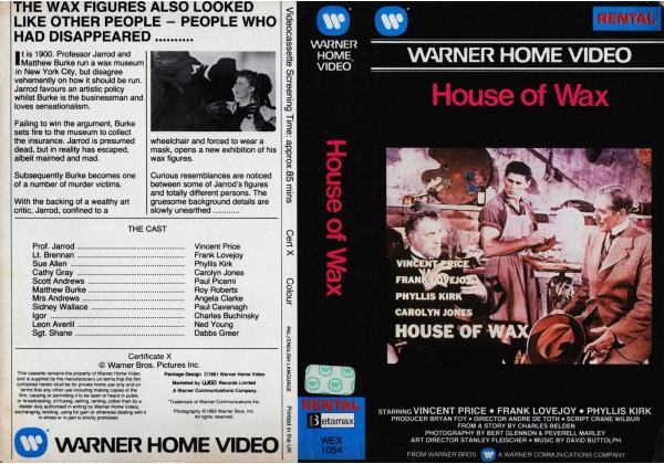 House of Wax (1953) - video artwork