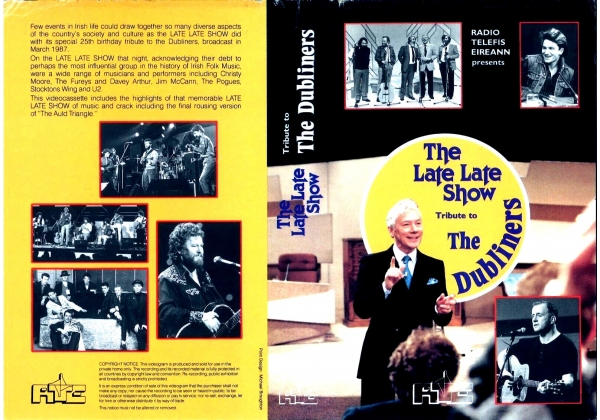 Late Late Show Tribute to the Dubliners, The - video artwork