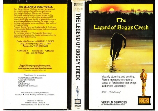 Legend of Boggy Creek, The - video artwork
