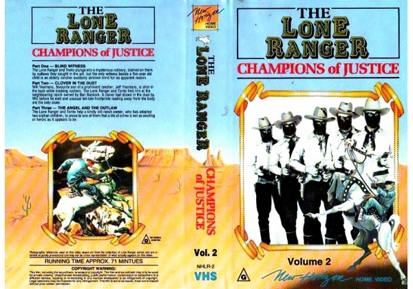 Lone Ranger: Champions of Justice Vol. 2, The (1957) - video artwork