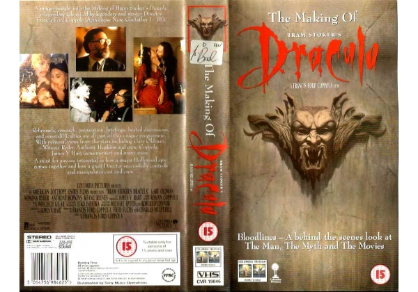 Making of Bram Stoker's Dracula, The - video artwork