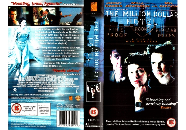 Million Dollar Hotel, The - video artwork