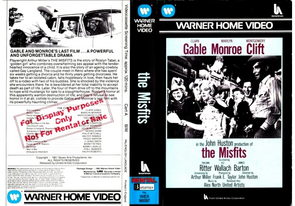 Misfits, The - video artwork