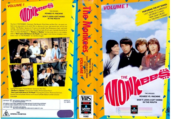 Monkees Volume 1, The - video artwork