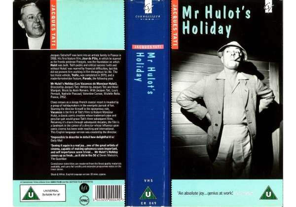 Mr. Hulot's Holiday (1953) - video artwork