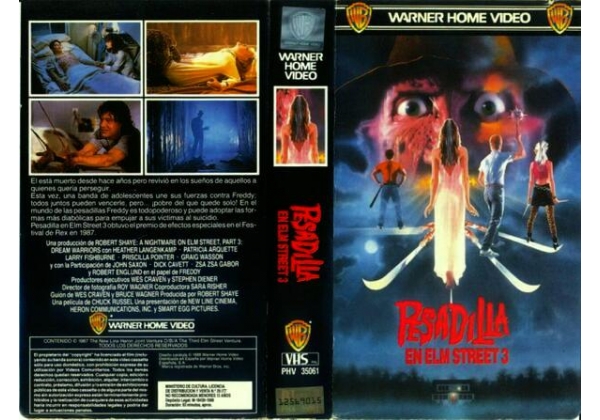 Nightmare On Elm Street Part 3 - Dream Warriors, A - video artwork