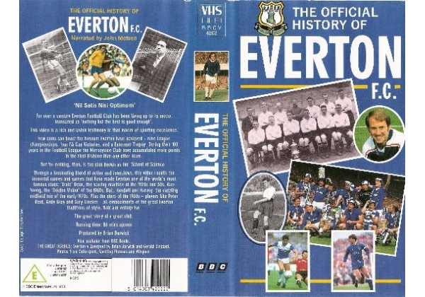 Official History of Everton FC, The - video artwork