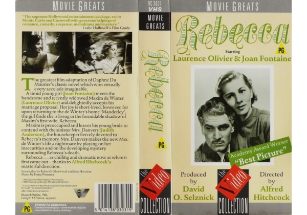 Rebecca (1940) - video artwork