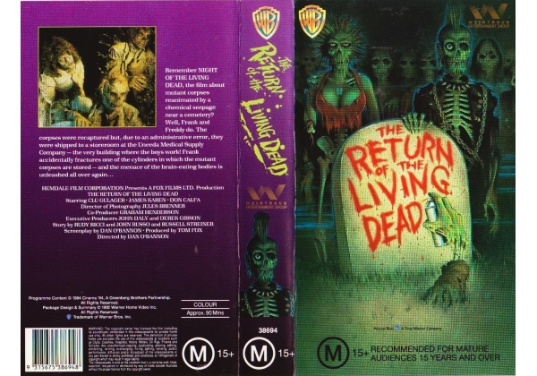 Return of the Living Dead, The - video artwork