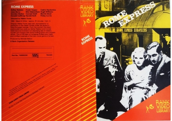 Rome Express (1932) - video artwork