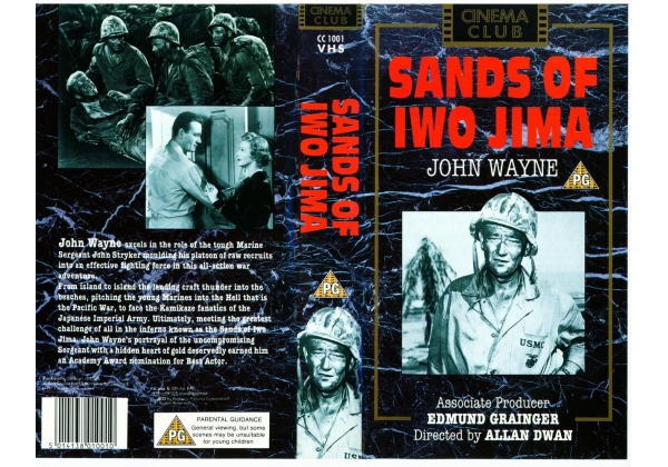 Sands of Iwo Jima (1949) - video artwork