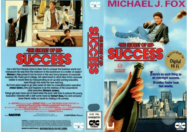 Secret of My Success, The - video artwork