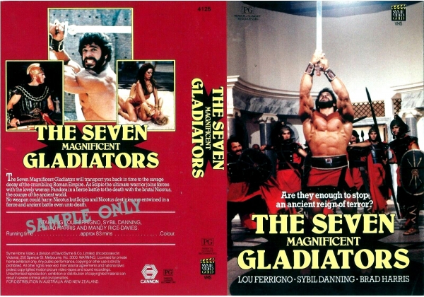 Seven Magnificent Gladiators, The - video artwork