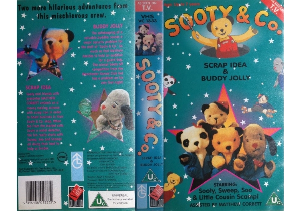 Sooty And Co Scrap Idea Buddy Jolly On Granada United Kingdom VHS Sooty And Co Scrap Idea Buddy Jolly On Granada United Kingdom VHS