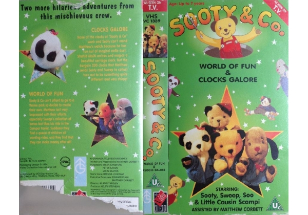 Sooty And Co World Of Fun Clocks Galore On Granada United Kingdom VHS Sooty And Co World Of Fun Clocks Galore On Granada United Kingdom VHS