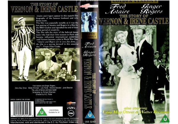 Story Of Vernon And Irene Castle, The (1939) - video artwork