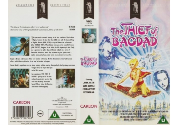 Thief of Bagdad, The (1940) - video artwork