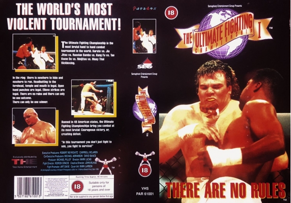 Ultimate Fighting Championship 1, The - video artwork
