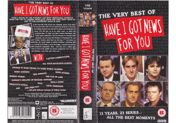 Very Best of Have I Got News For You, The - video artwork
