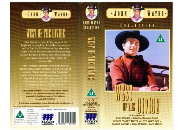 West of the Divide (1934) - video artwork